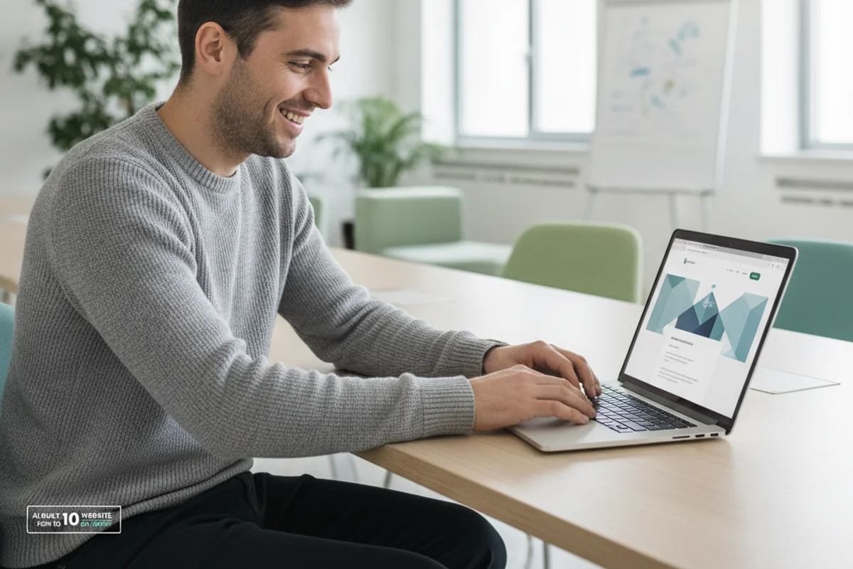 Sito web con AI